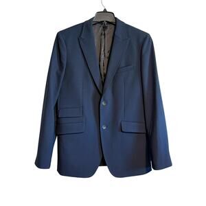 Rag & Bone Chester Wool Stretch Navy Blazer Men’s Size 40 Elevated Classic